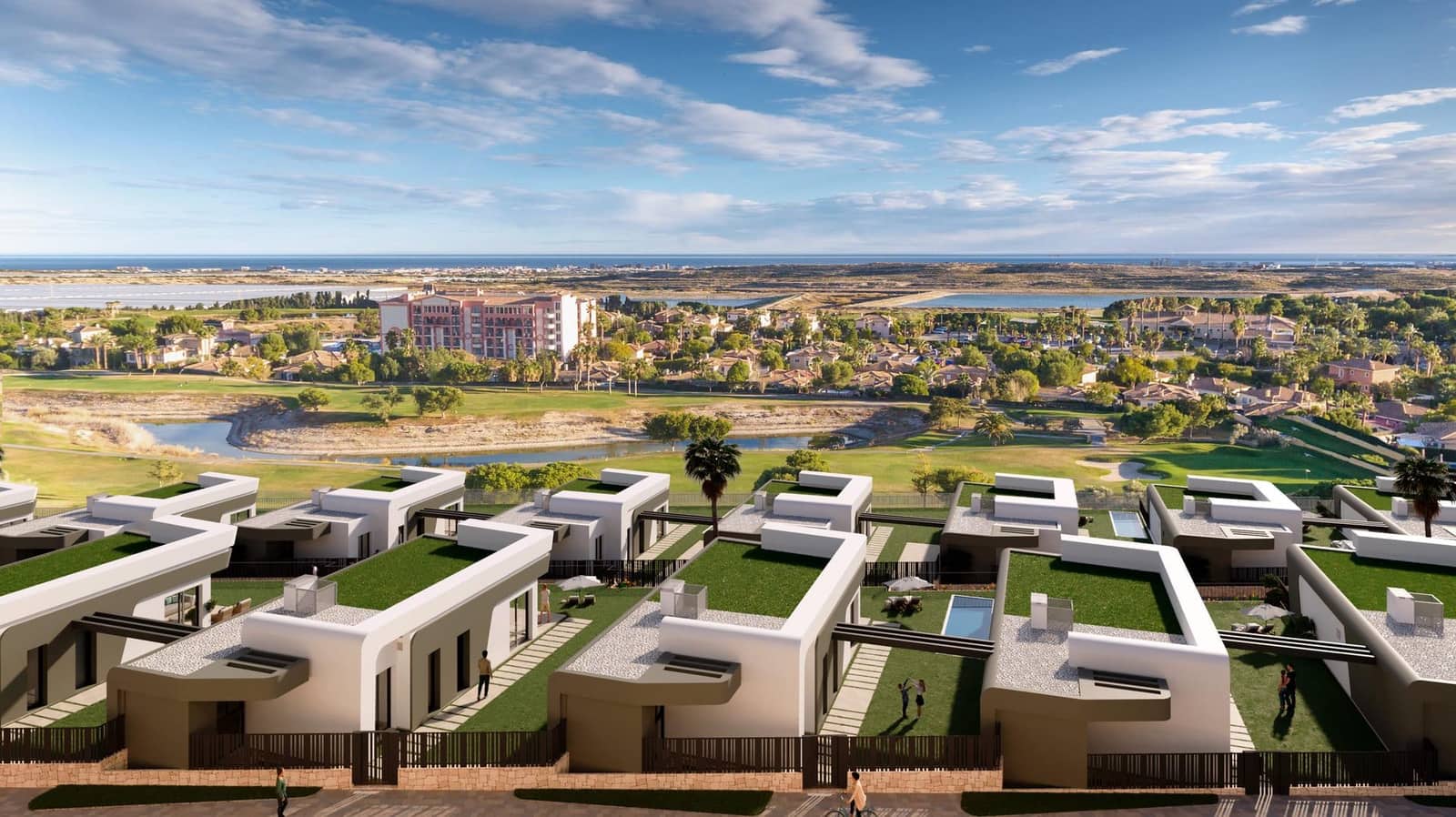 2 soveværelse Penthouse til salg i Muchamiel / Mutxamel med swimmingpool - € 399.000 (Ref: 9778073)