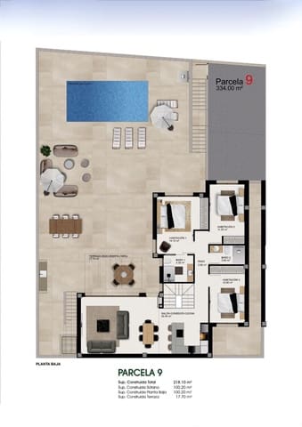 3 slaapkamer Villa te koop in Benijófar - € 540.000 (Ref: 9813805)