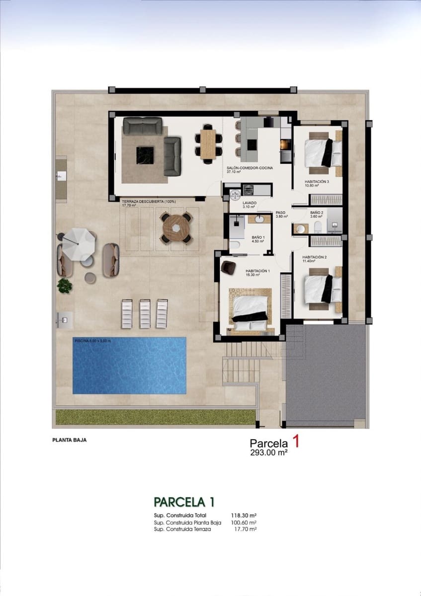 3 slaapkamer Villa te koop in Benijofar - € 550.000 (Ref: 9813806)