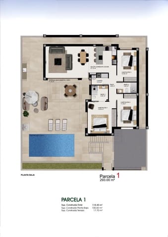 3 slaapkamer Villa te koop in Benijófar - € 550.000 (Ref: 9813806)