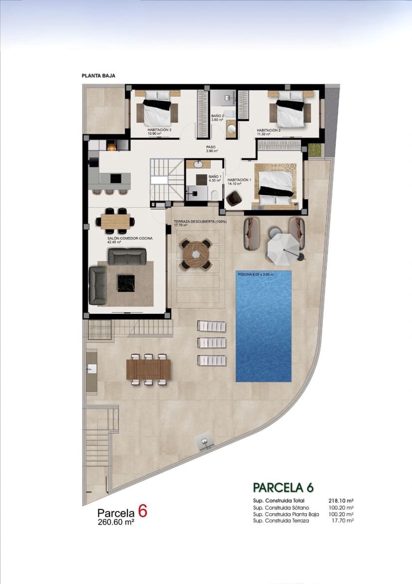 3 sovrum Villa till salu i Benijofar - 525 000 € (Ref: 9813808)