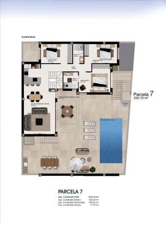 3 sovrum Villa till salu i Benijófar - 505 000 € (Ref: 9813809)