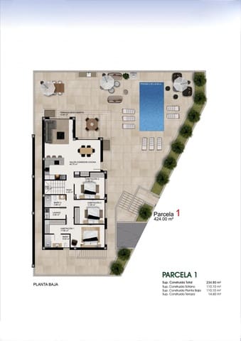 3 quarto Moradia para venda em Rojales - 565 000 € (Ref: 9813813)