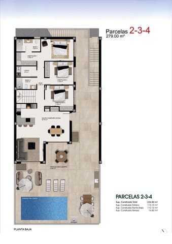 3 soverom Villa til salgs i Rojales - € 515 000 (Ref: 9813814)