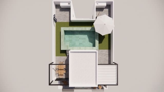 2 soveværelse Lejlighed til salg i El Mojon, Pilar de la Horadada med swimmingpool - € 350.000 (Ref: 9846186)