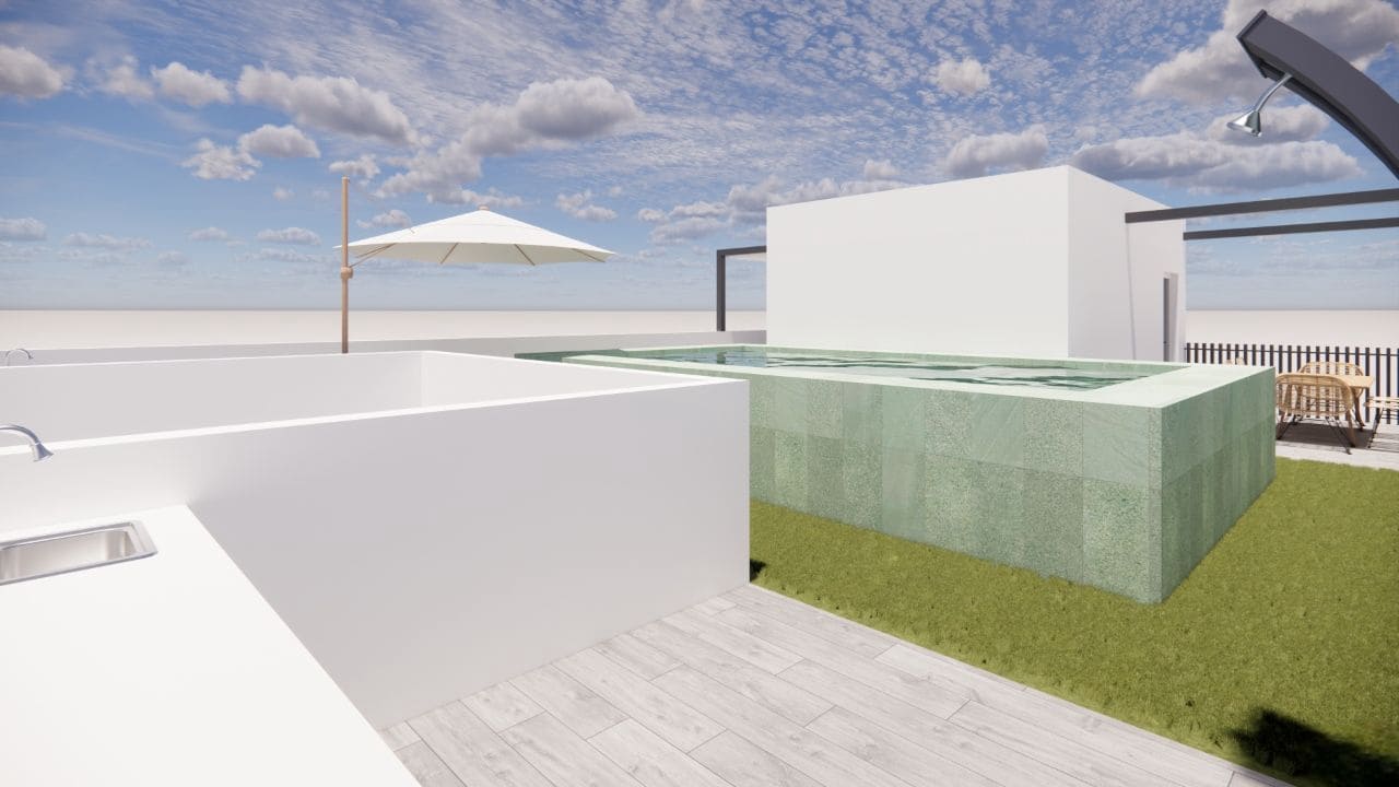2 bedroom Apartment for sale in El Mojon with pool - € 350,000 (Ref: 9846186)