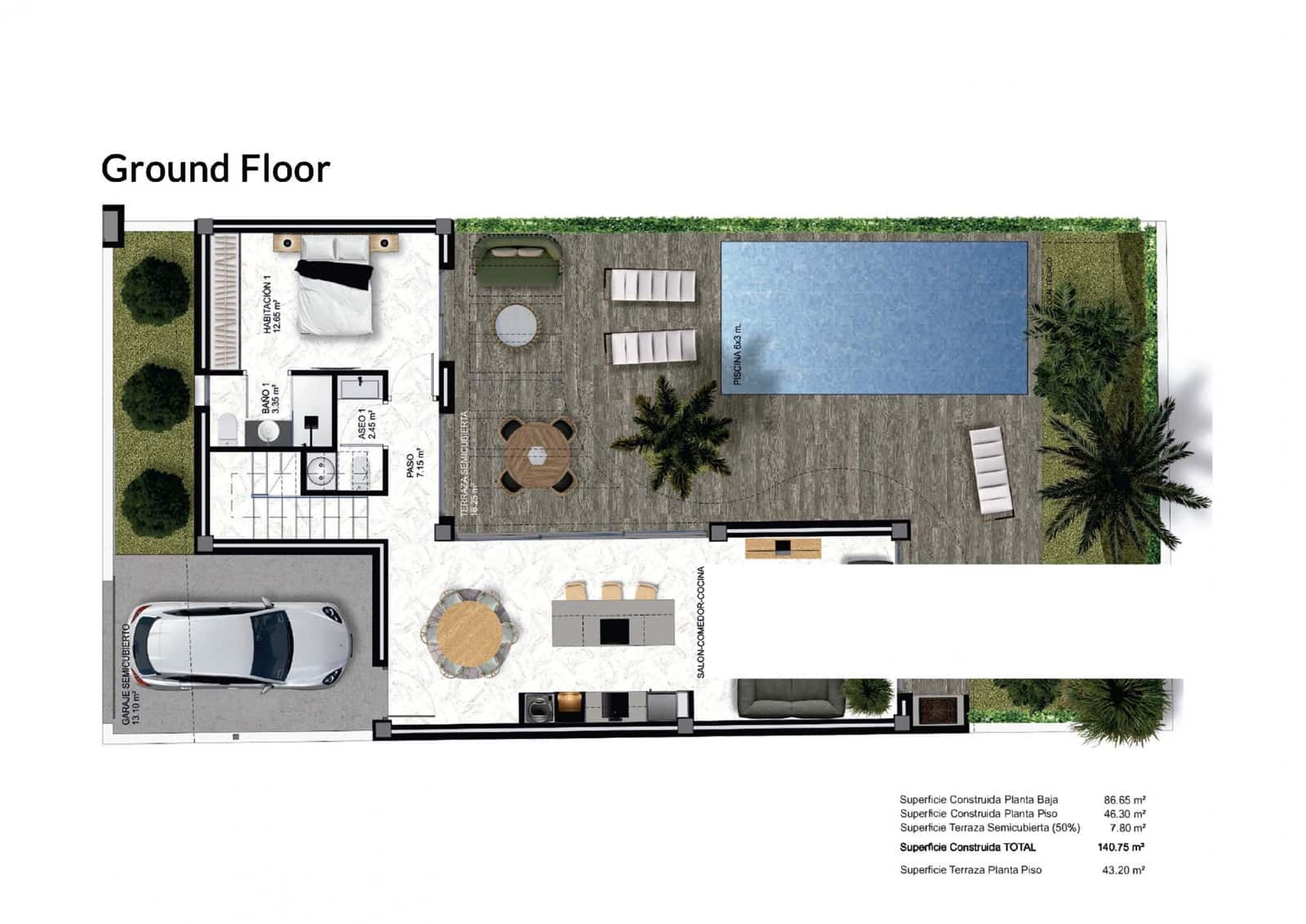 3 bedroom Villa for sale in Almoradi - € 439,000 (Ref: 9865146)