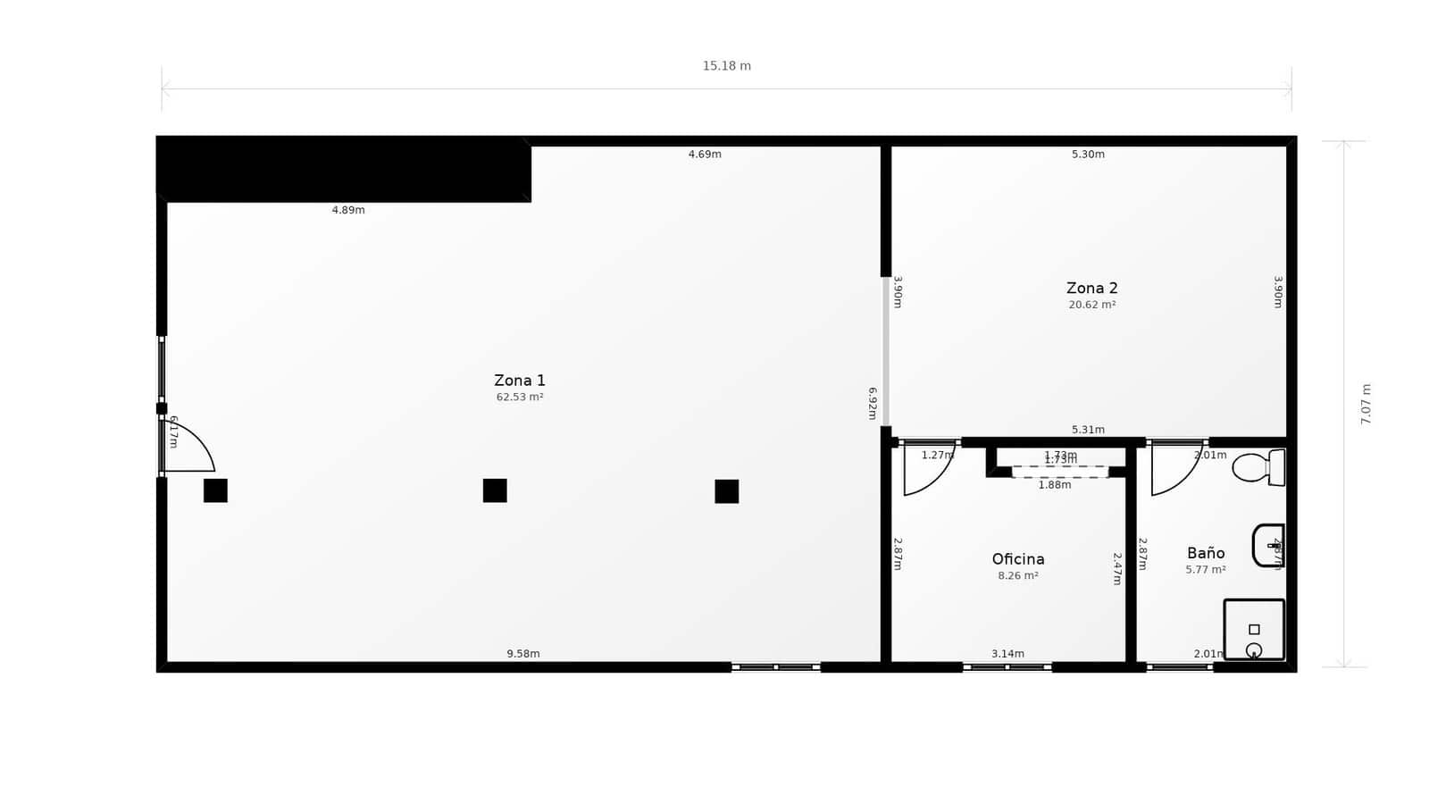 Kommersiell till salu i La Villajoyosa / Vila Joiosa - 205 000 € (Ref: 9881898)