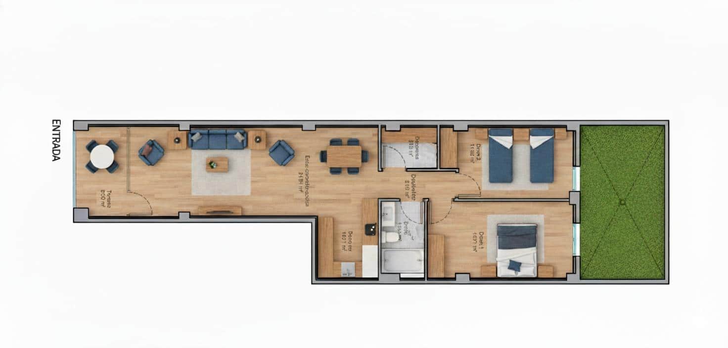 2 soveværelse Lejlighed til salg i Elche / Elx - € 165.000 (Ref: 9927355)