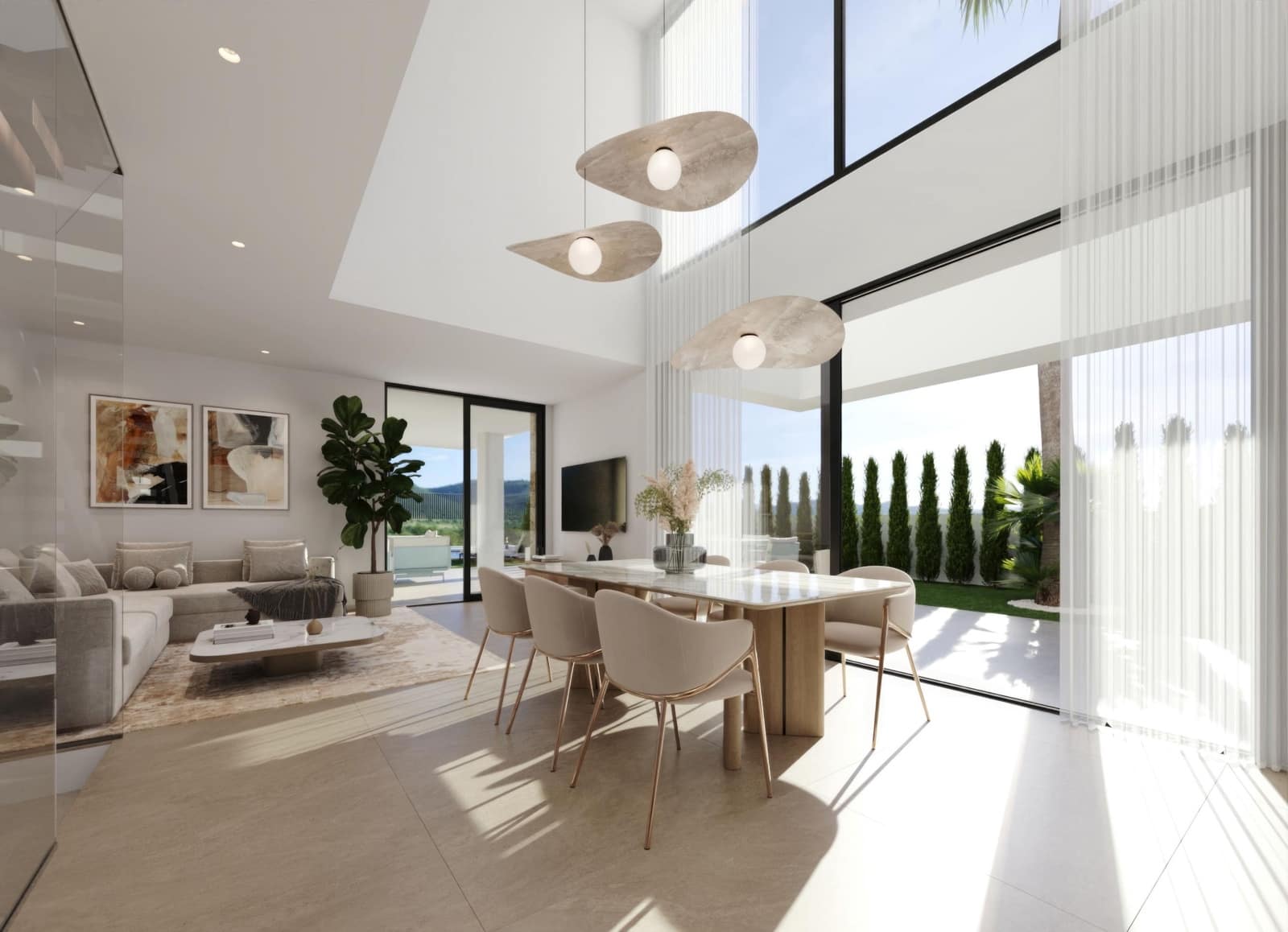 4 soveværelse Villa til salg i Finestrat med swimmingpool - € 2.195.000 (Ref: 9929344)