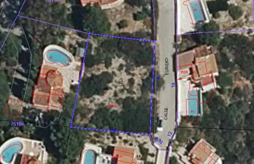 Tomt till salu i Denia - 120 000 € (Ref: 9942473)