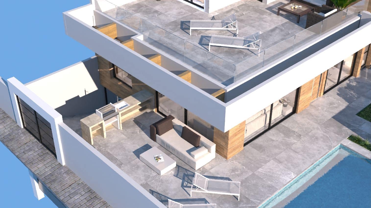 3 soveværelse Villa til salg i Ciudad Quesada med swimmingpool garage - € 598.000 (Ref: 9959751)