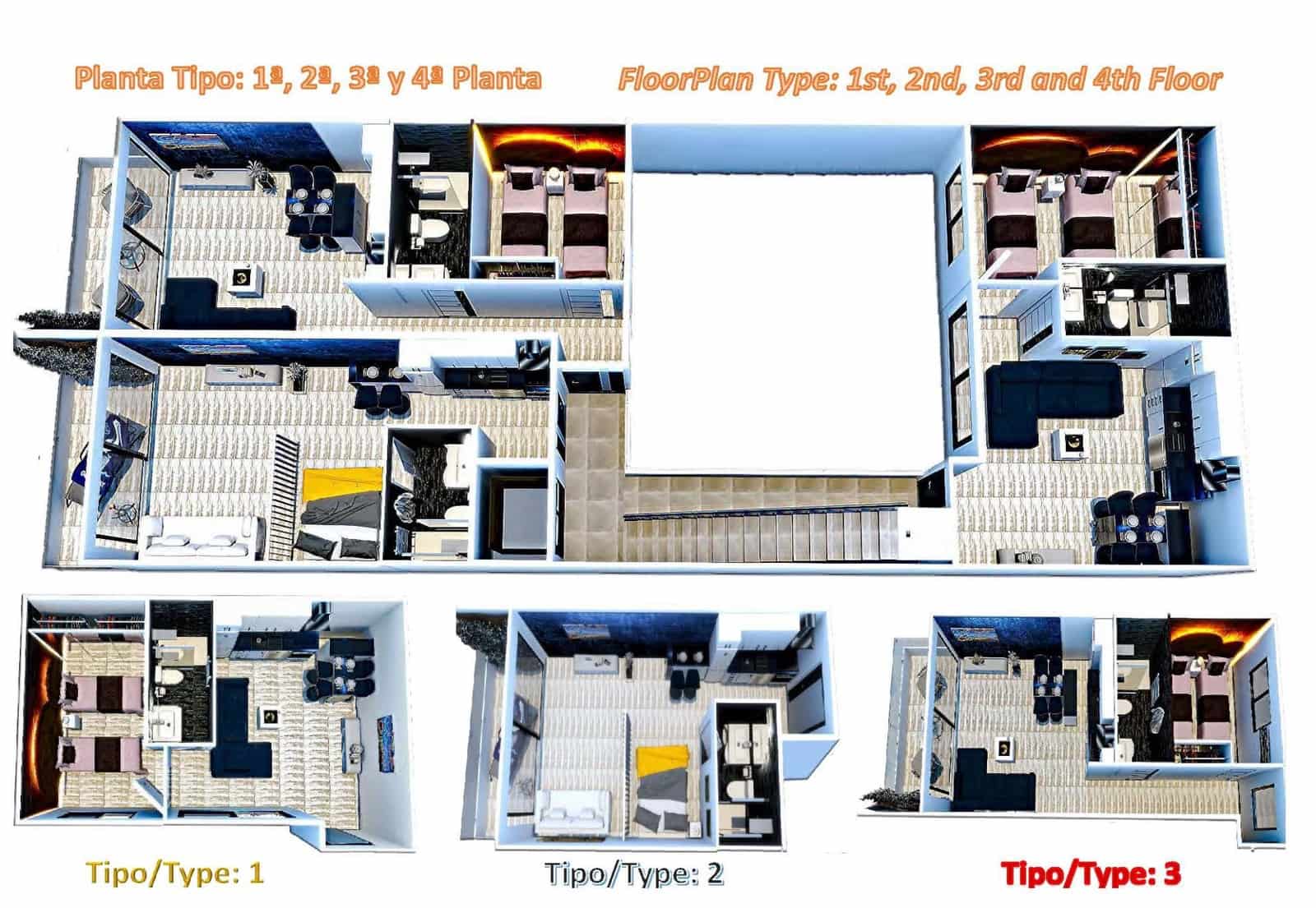 1 soveværelse Lejlighed til salg i Torrevieja med swimmingpool - € 139.900 (Ref: 9959752)