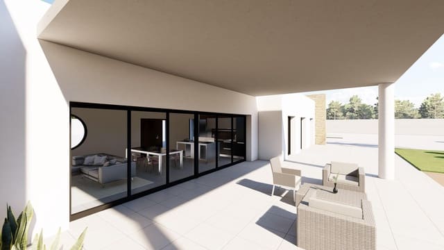3 soveværelse Villa til salg i Pinoso med swimmingpool garage - € 379.000 (Ref: 9965253)