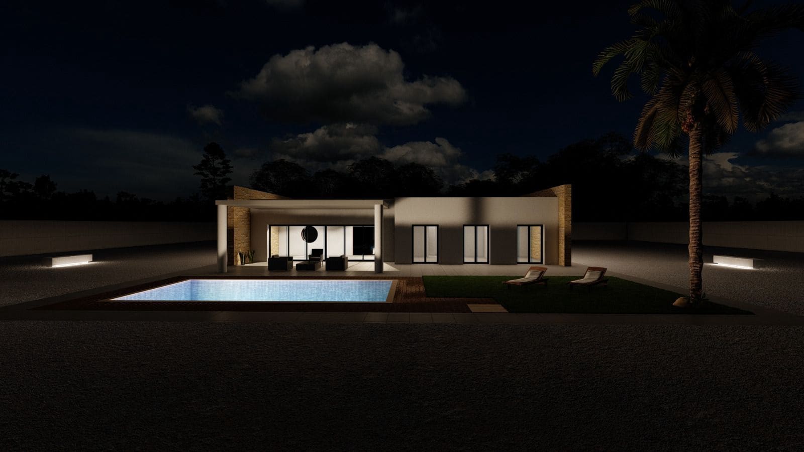 3 soveværelse Villa til salg i Pinoso med swimmingpool garage - € 379.000 (Ref: 9965253)