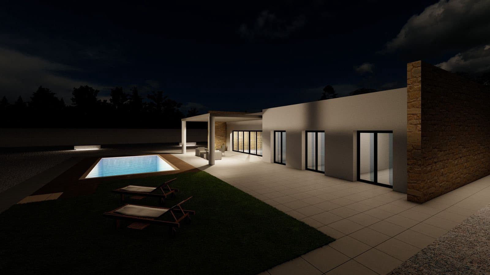 3 soveværelse Villa til salg i Pinoso med swimmingpool garage - € 379.000 (Ref: 9965253)