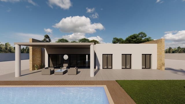 3 soveværelse Villa til salg i Pinoso med swimmingpool garage - € 379.000 (Ref: 9965253)