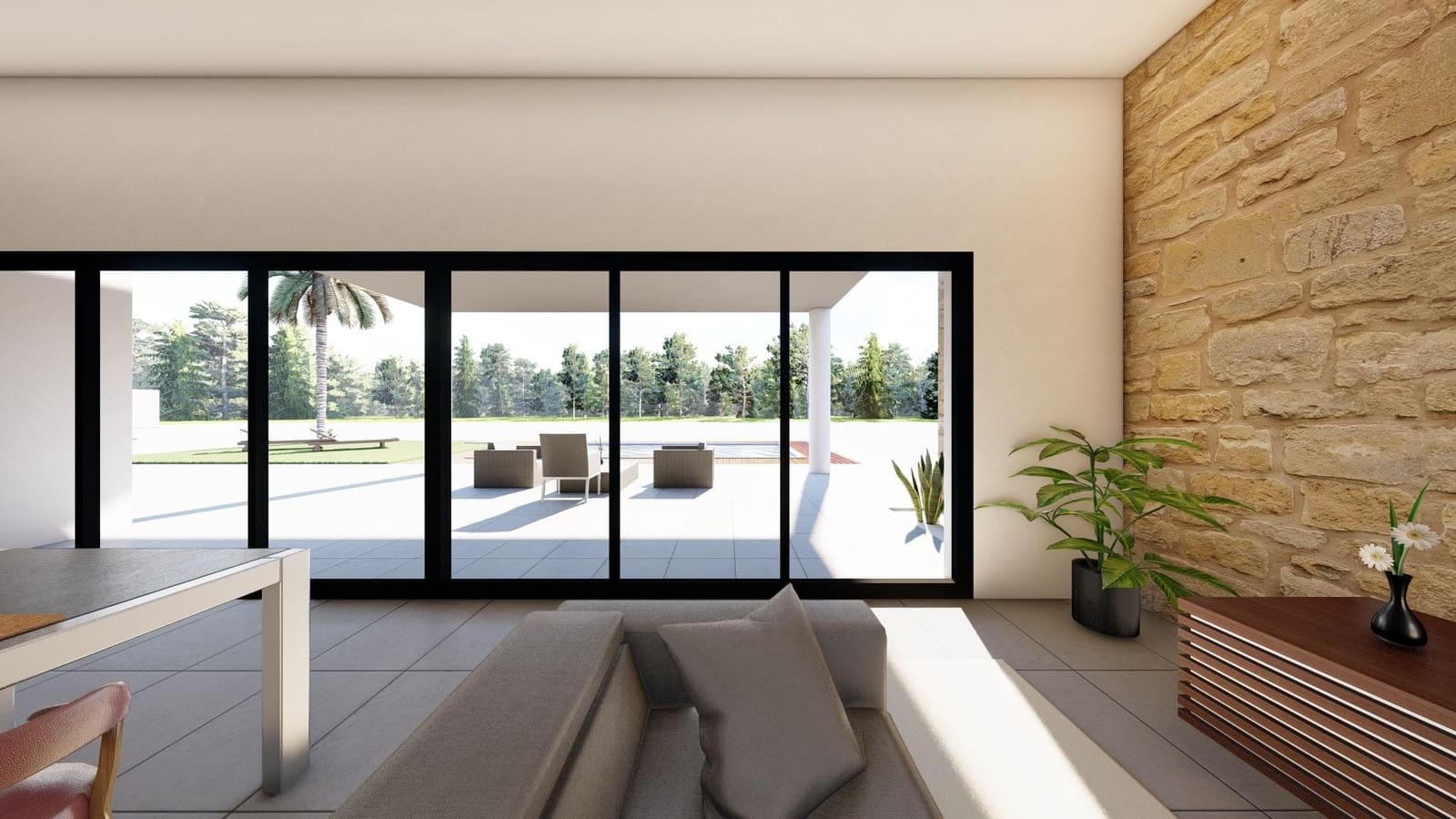 3 soveværelse Villa til salg i Pinoso med swimmingpool garage - € 379.000 (Ref: 9965253)