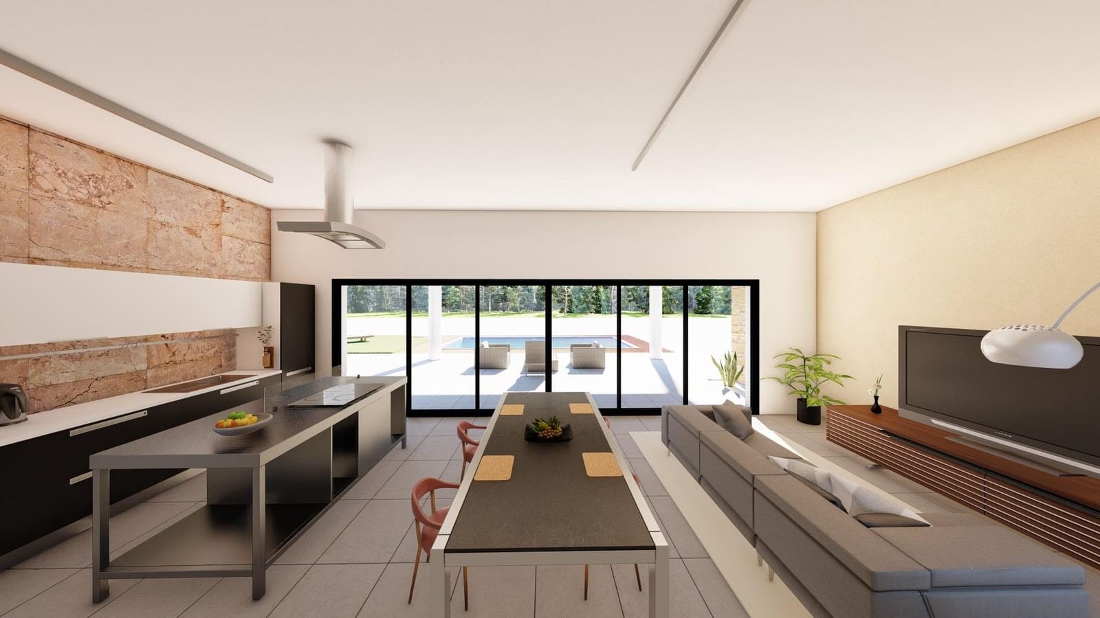 3 soveværelse Villa til salg i Pinoso med swimmingpool garage - € 379.000 (Ref: 9965253)