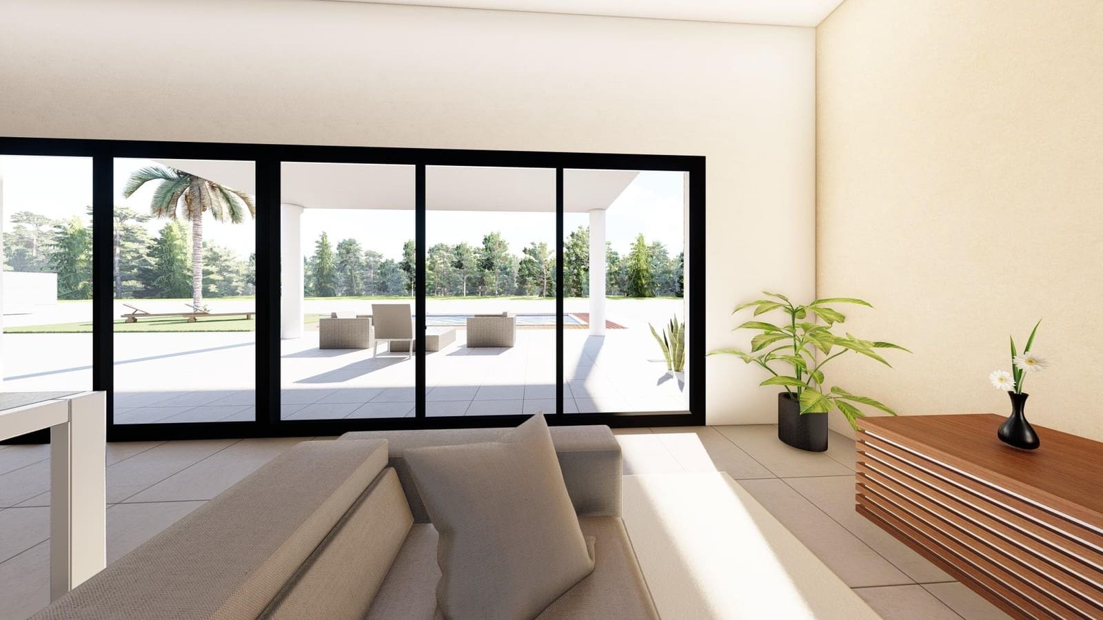 3 soveværelse Villa til salg i Pinoso med swimmingpool garage - € 379.000 (Ref: 9965253)