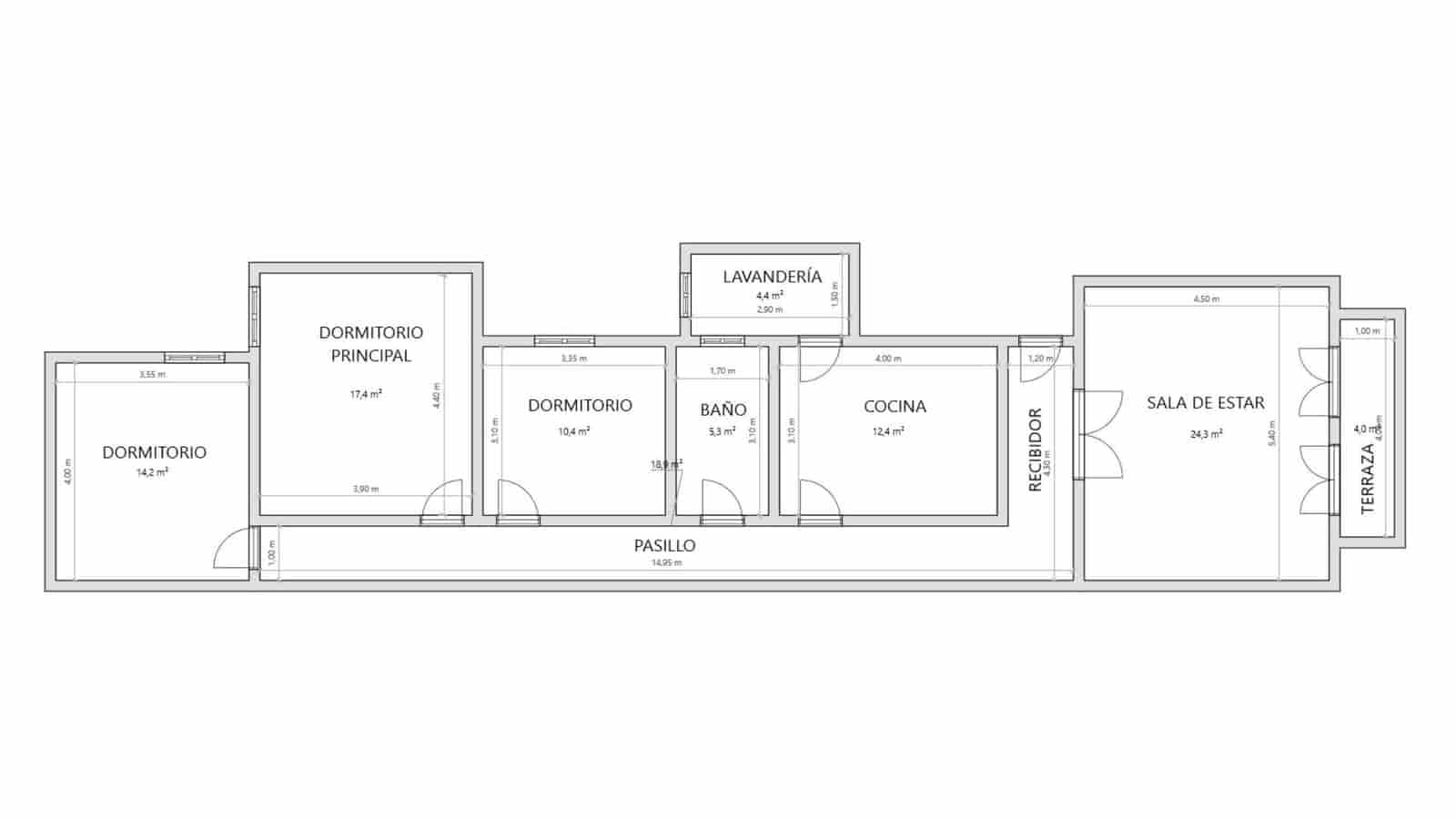 3 chambre Appartement à vendre à Elche / Elx - 134 900 € (Ref: 9966613)