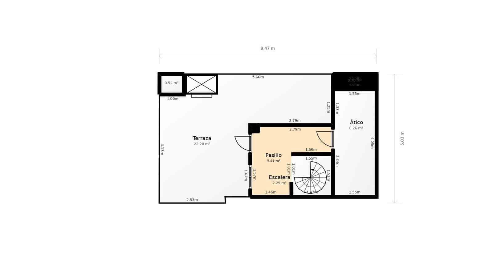 2 soveværelse Rækkehus til salg i Abanilla med garage - € 99.900 (Ref: 9973291)