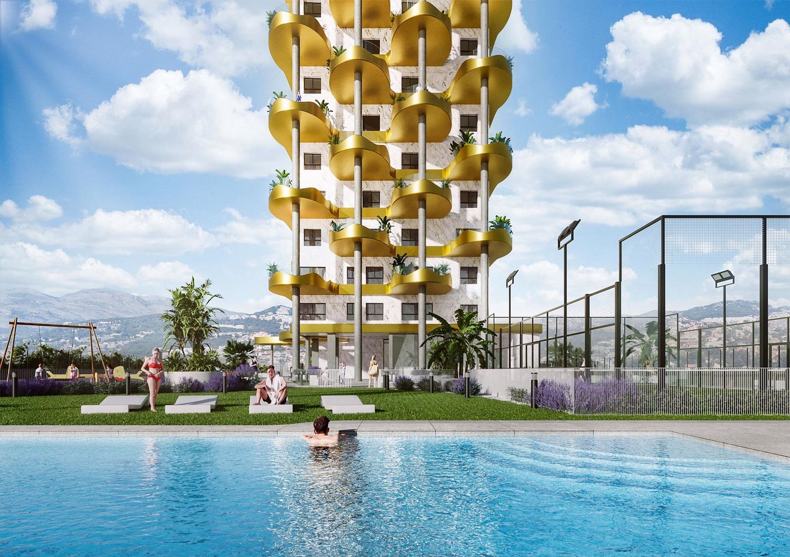 3 soverom Leilighet til salgs i Calpe / Calp med svømmebasseng garasje - € 710 000 (Ref: 9973293)