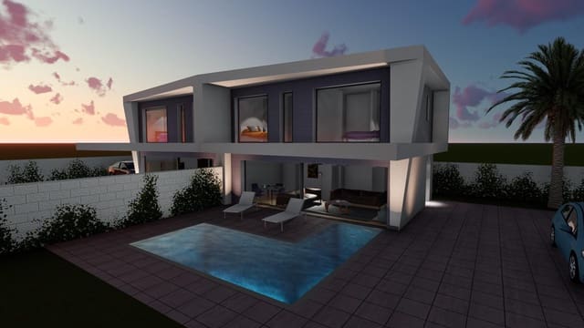 3 soverom Rekkehus til salgs i Monte y Mar, Santa Pola med svømmebasseng - € 448 000 (Ref: 9973294)