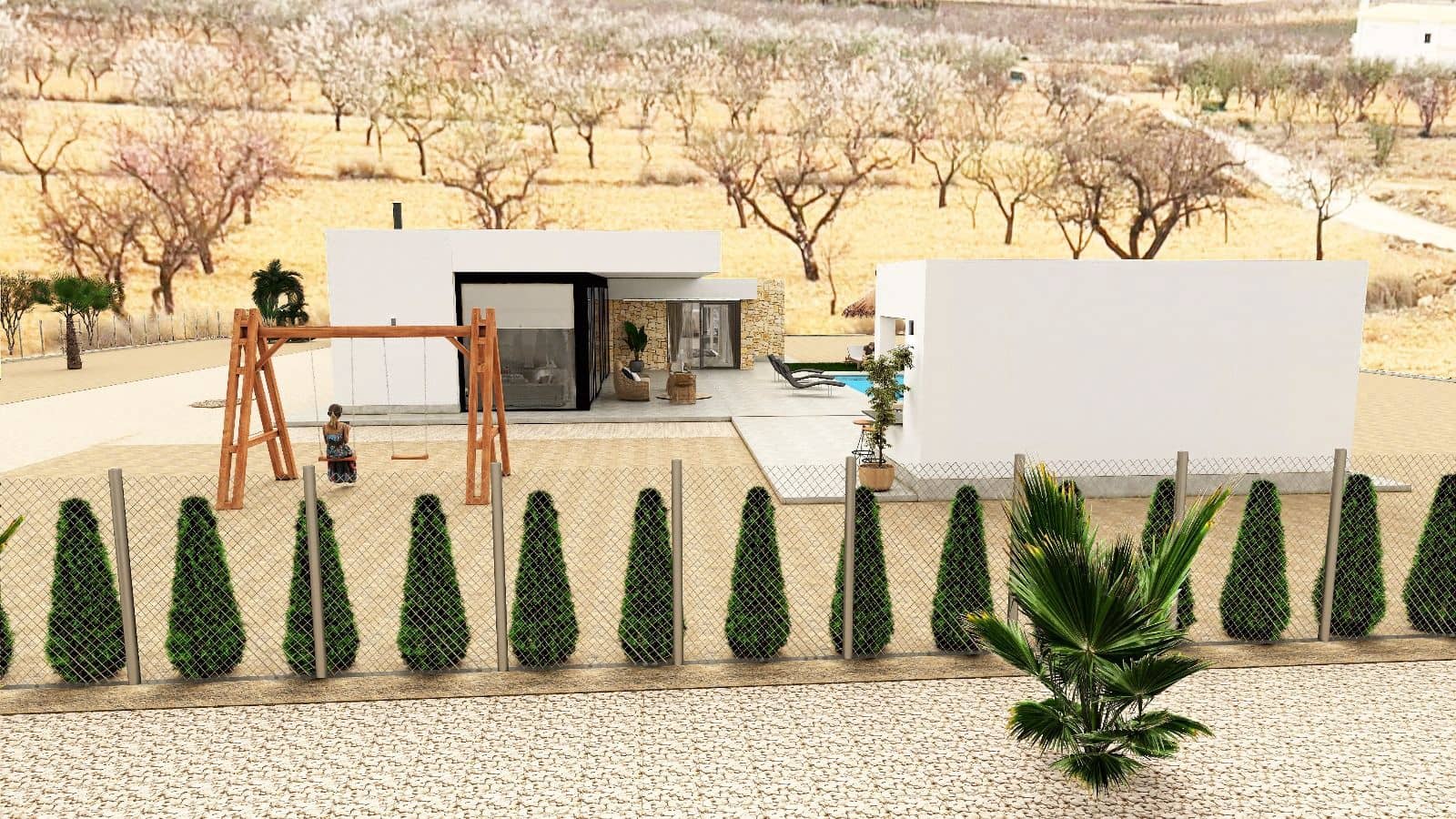 3 soverom Villa til salgs i Pinoso med svømmebasseng garasje - € 570 000 (Ref: 9979788)