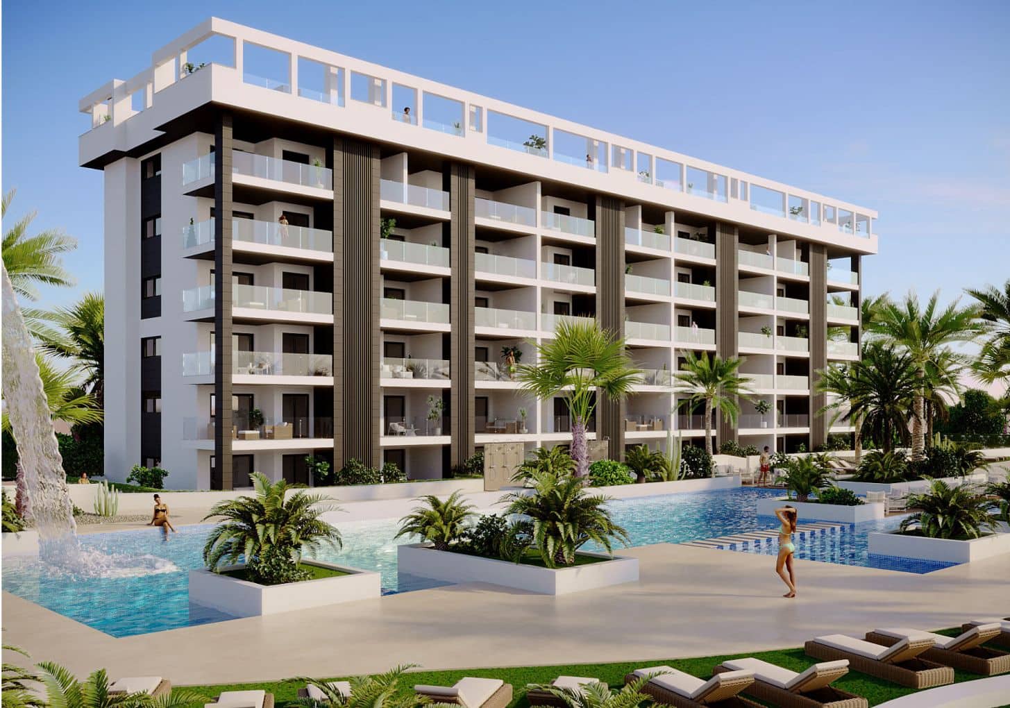 2 soverom Leilighet til salgs i Torrevieja med svømmebasseng garasje - € 305 000 (Ref: 9982952)