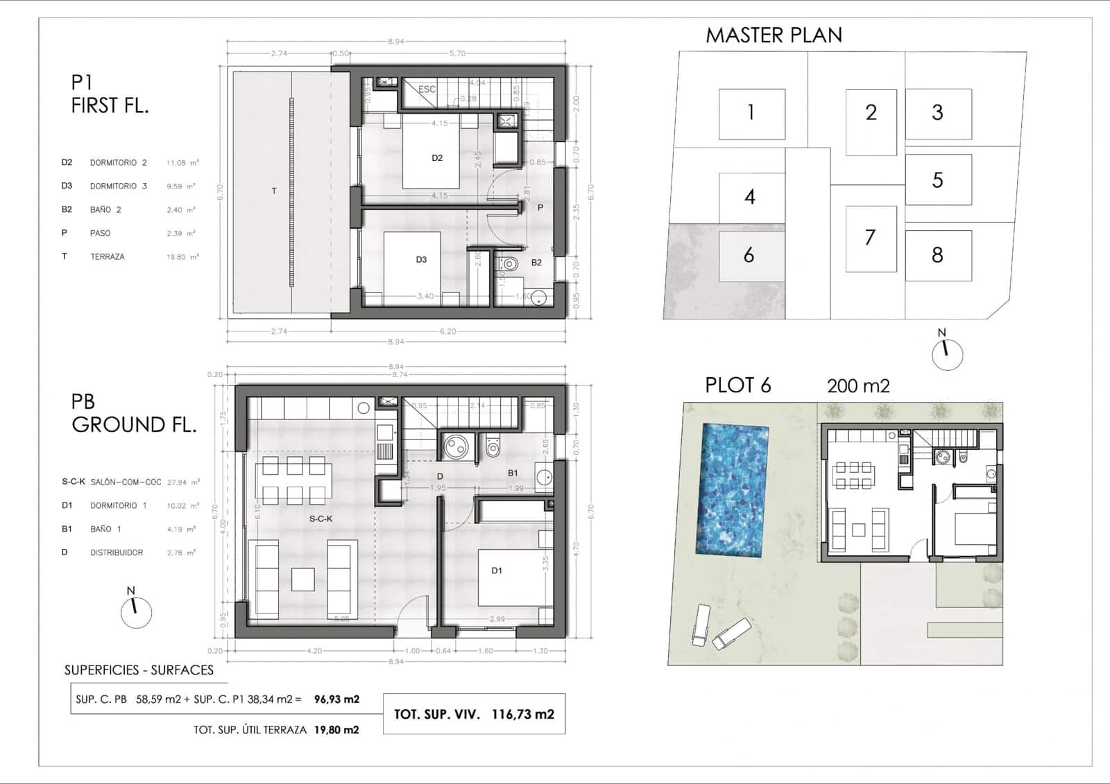 Chalet de 3 habitaciones en Los Dolses en venta - 549.900 € (Ref: 9986841)