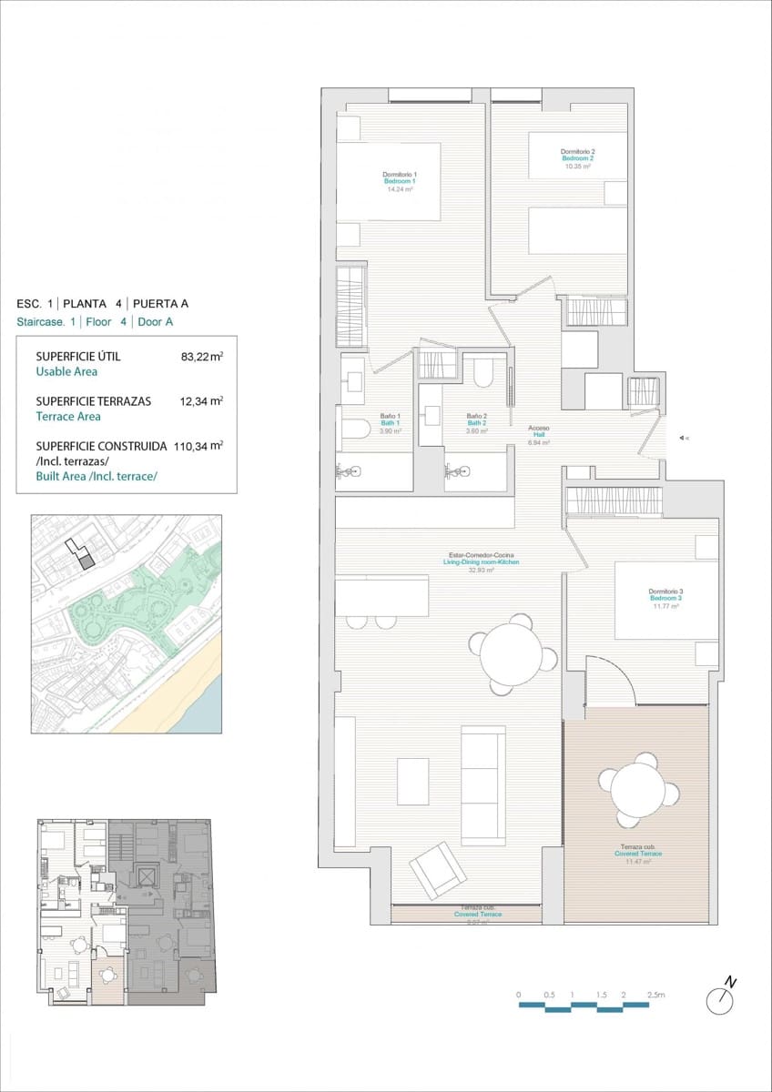 3 slaapkamer Appartement te koop in La Villajoyosa / Vila Joiosa met zwembad - € 620.000 (Ref: 9994193)