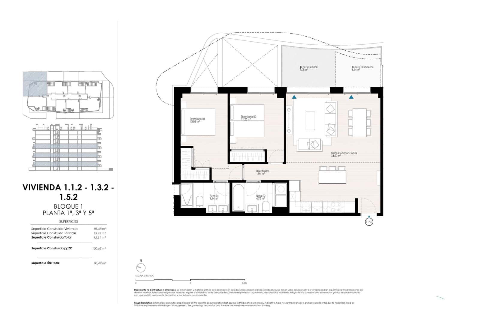 2 soverom Leilighet til salgs i La Villajoyosa / Vila Joiosa med svømmebasseng garasje - € 429 500 (Ref: 9997103)