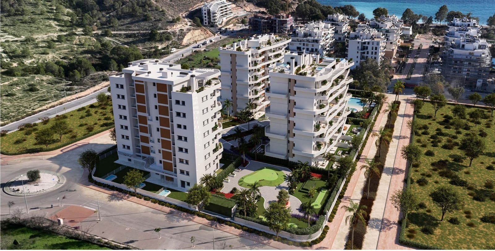 2 soverom Leilighet til salgs i La Villajoyosa / Vila Joiosa med svømmebasseng garasje - € 429 500 (Ref: 9997103)