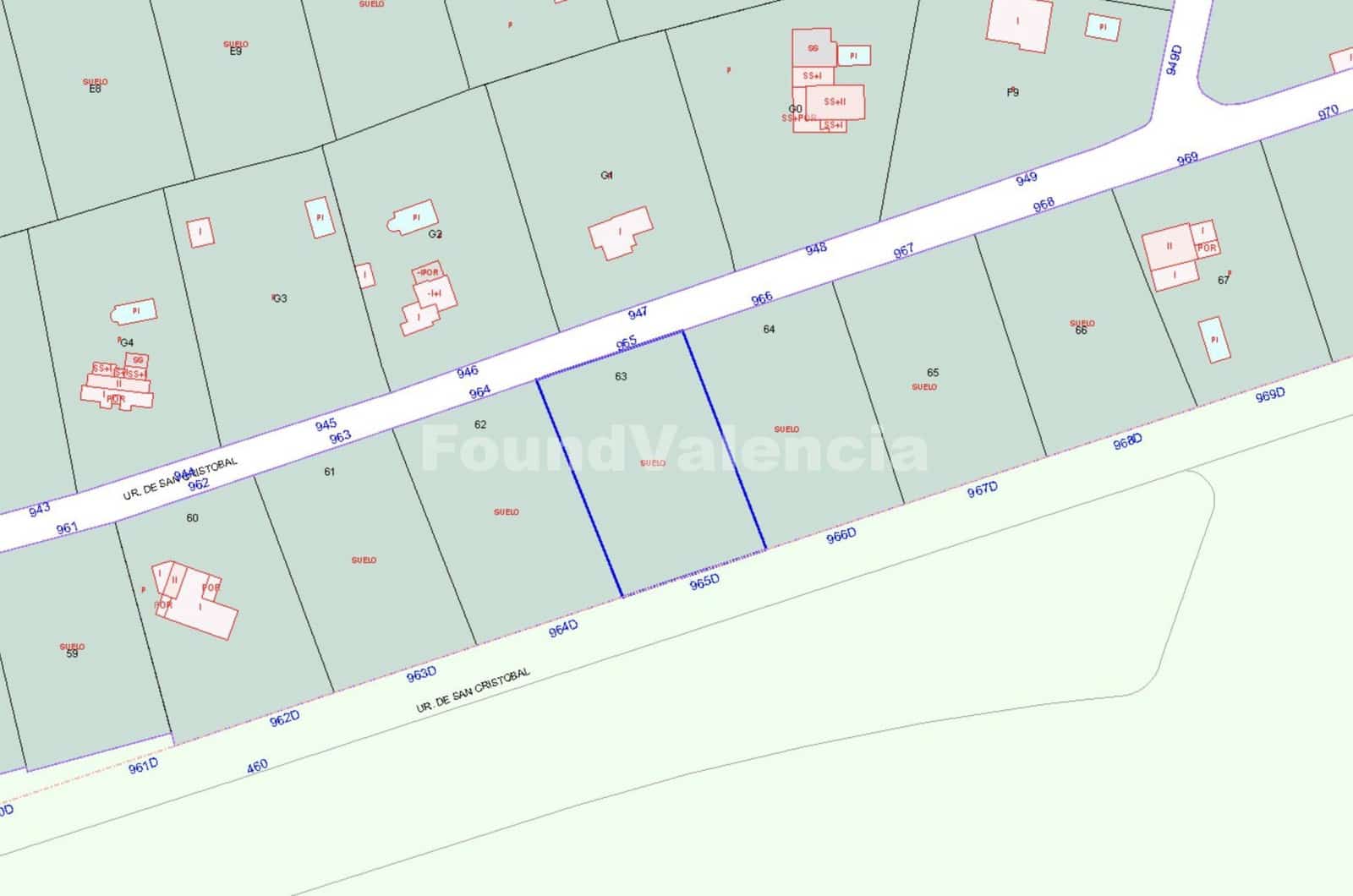 Byggegrund til salg i Alberic - € 70.000 (Ref: 9400258)