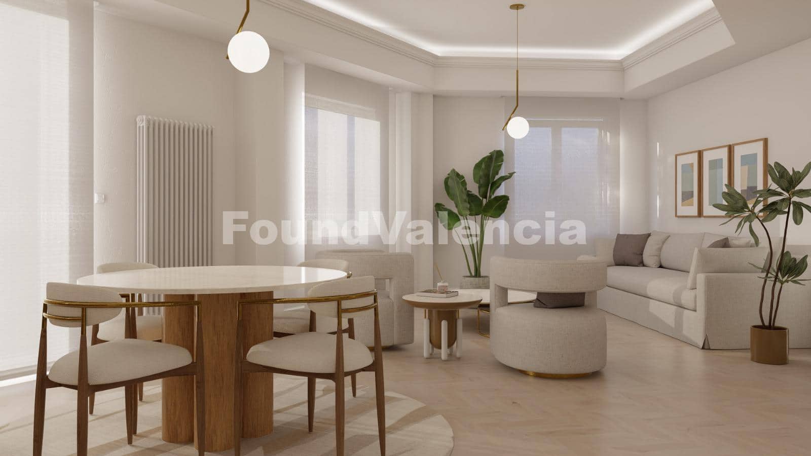 Apartamento de 3 habitaciones en València ciudad en venta - 750.000 € (Ref: 9503640)