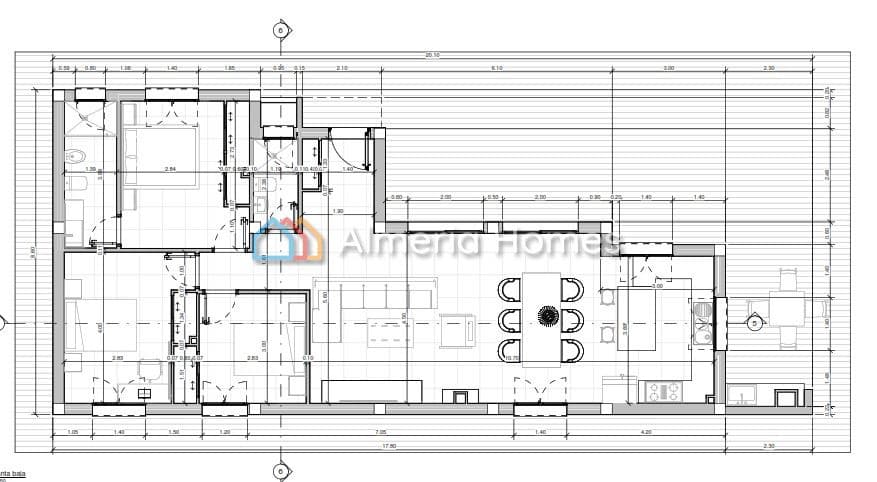 3 bedroom Villa for sale in Arboleas with pool - € 280,000 (Ref: 10019684)