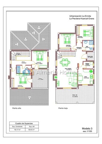 4 soveværelse Villa til salg i Huércal-Overa - € 279.500 (Ref: 4537958)