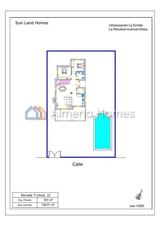 3 soverom Villa til salgs i Huercal-Overa - € 216 000 (Ref: 4537960)