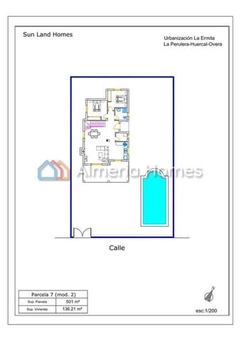 3 soverom Villa til salgs i Huércal-Overa - € 216 000 (Ref: 4537960)