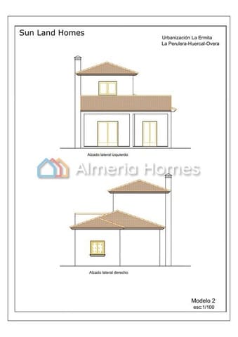 3 soverom Villa til salgs i Huércal-Overa - € 216 000 (Ref: 4537960)
