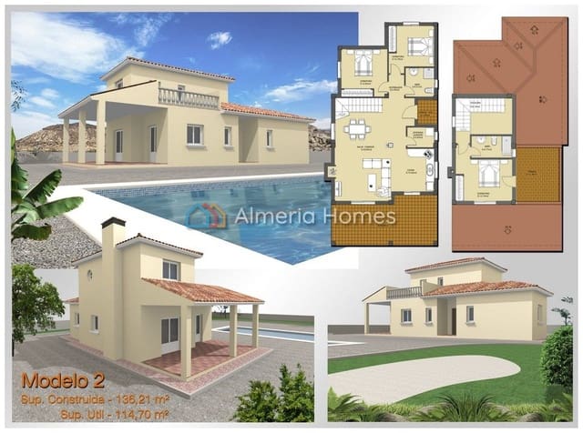 3 soverom Villa til salgs i Huércal-Overa - € 216 000 (Ref: 4537960)