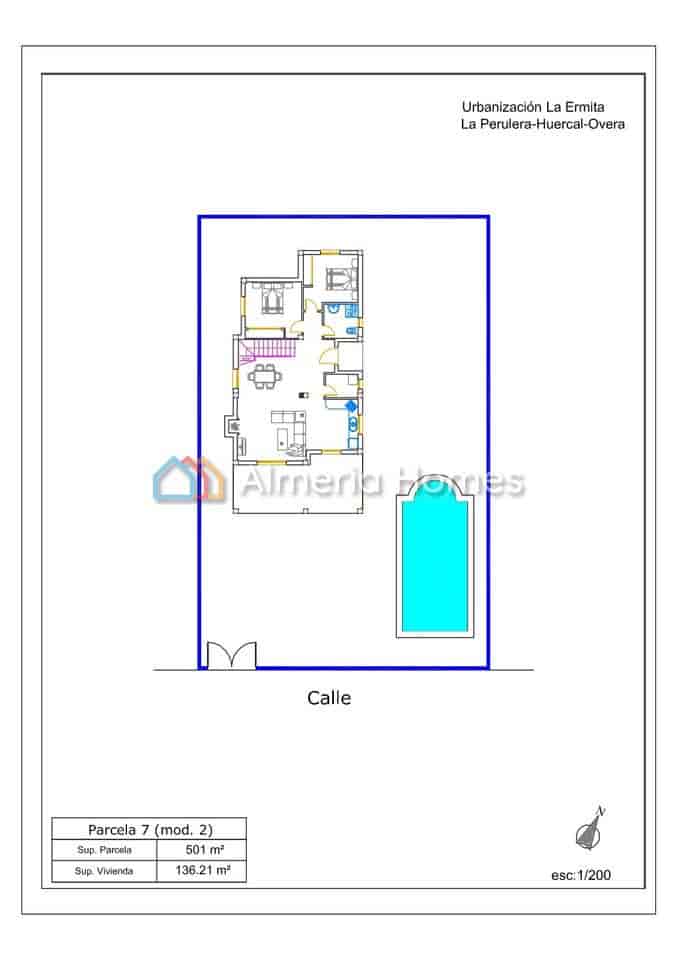 3 bedroom Villa for sale in Huercal-Overa - € 259,000 (Ref: 4537960)