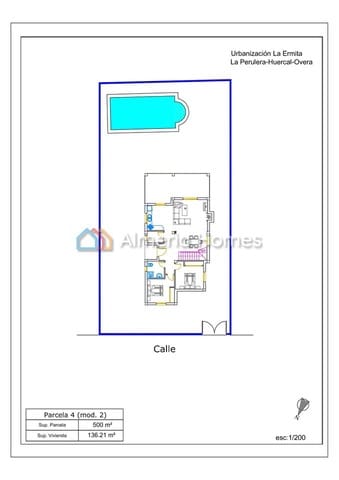 3 slaapkamer Villa te koop in Huércal-Overa - € 259.000 (Ref: 4537960)