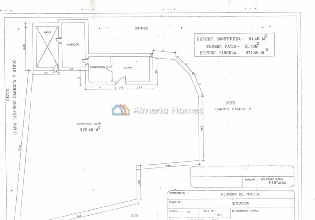 Finca/Landehus til salg i Partaloa - € 44.500 (Ref: 9279588)