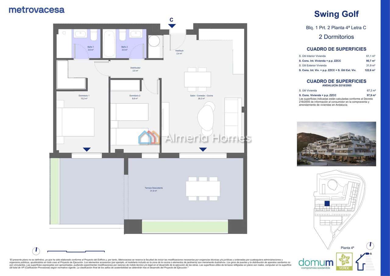 3 bedroom Apartment for sale in Pulpi with pool - € 166,000 (Ref: 9311642)