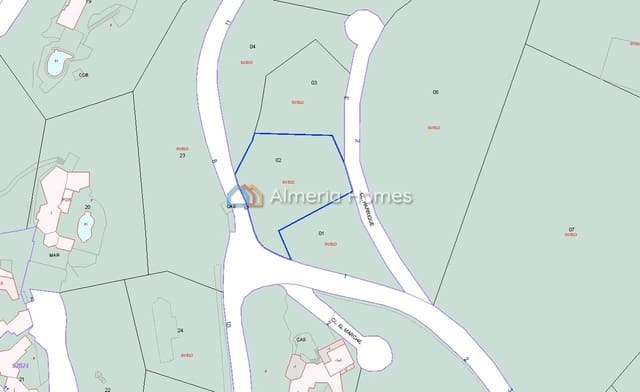 Teren niezagospodarowany na sprzedaż w Los Cabreras, Vélez-Rubio - 17 500 € (Ref: 9891330)