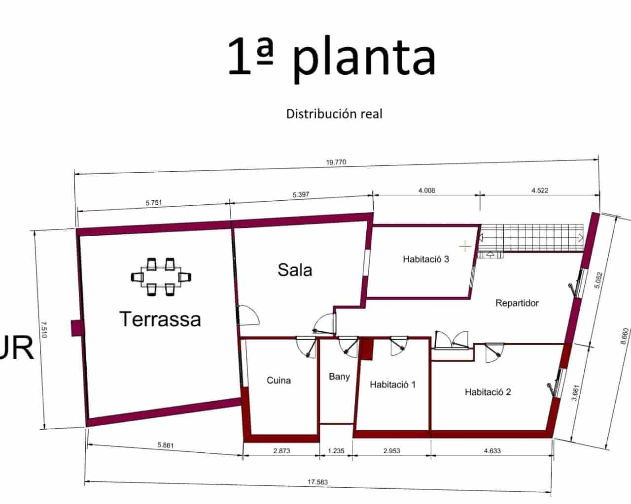 3 bedroom Villa for sale in Els Guiamets - € 85,000 (Ref: 10167310)