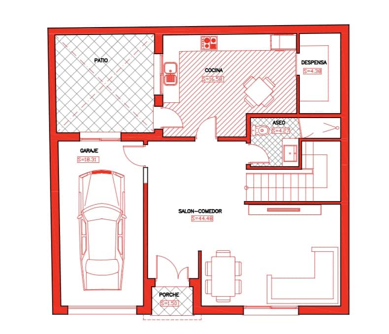 3 bedroom Townhouse for sale in Fuente de Piedra with garage - € 163,000 (Ref: 10124744)