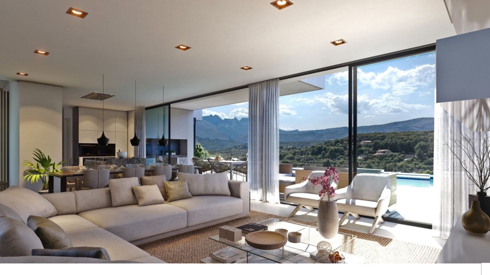 3 sypialnia Willa na sprzedaż w Calpe / Calp z basenem - 1 135 000 € (Ref: 9073733)